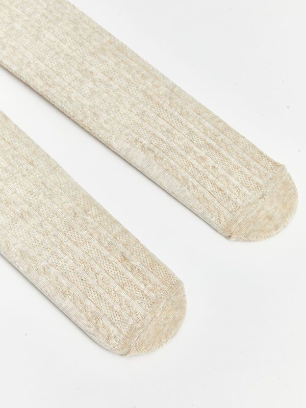 Moudda LC Waikiki - Collants moyens Fille Mélange beige - Tunisie 3