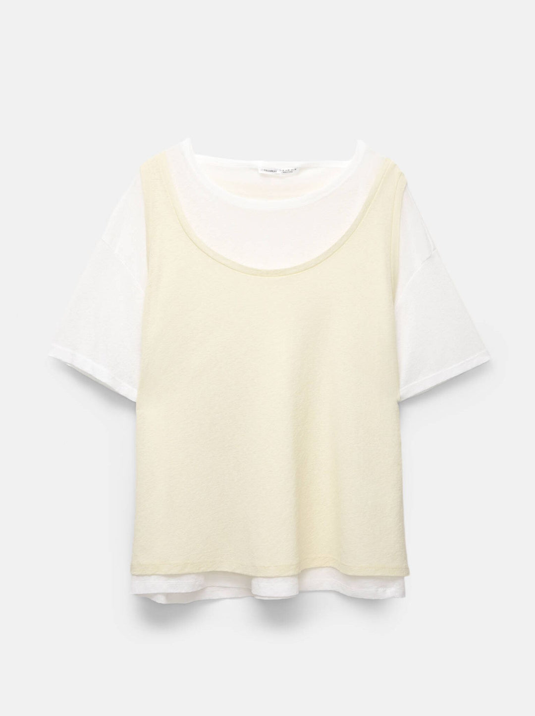 Moudda PULL & BEAR - T-Shirt Double - Bicolore - Tunisie 3