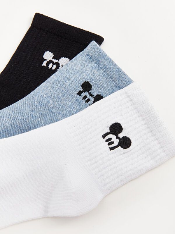 Moudda LC Waikiki - Chaussettes courtes Femme Ecru - Tunisie 3