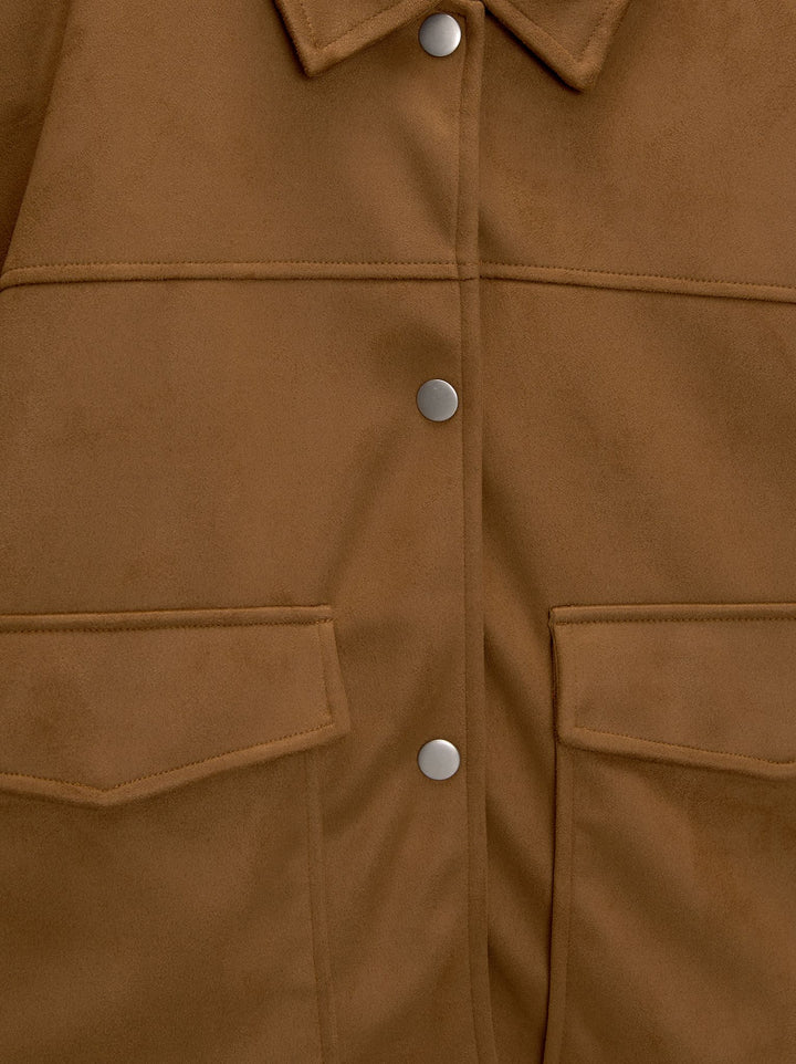 Moudda PULL & BEAR - Veste Suede Poches Plastron - Tunisie 2