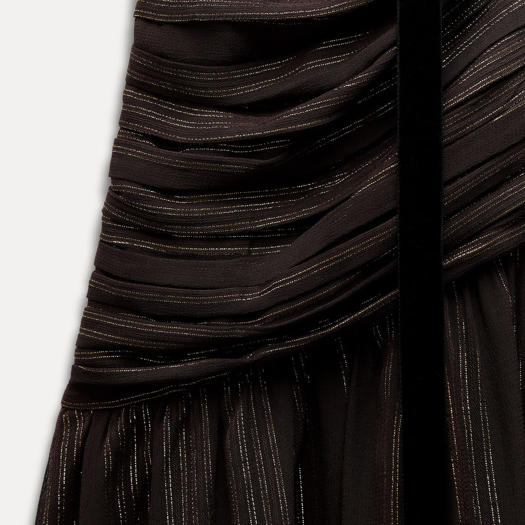 Moudda ZARA - Robe fines bretelles lurex - Tunisie 4