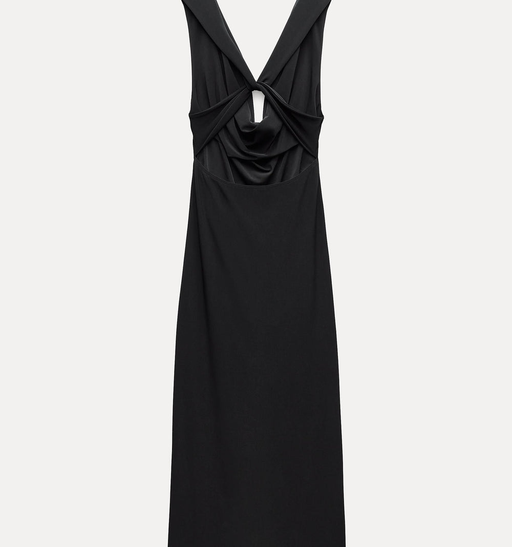 Moudda ZARA - Robe Midi à Nœud Dos - Tunisie 2