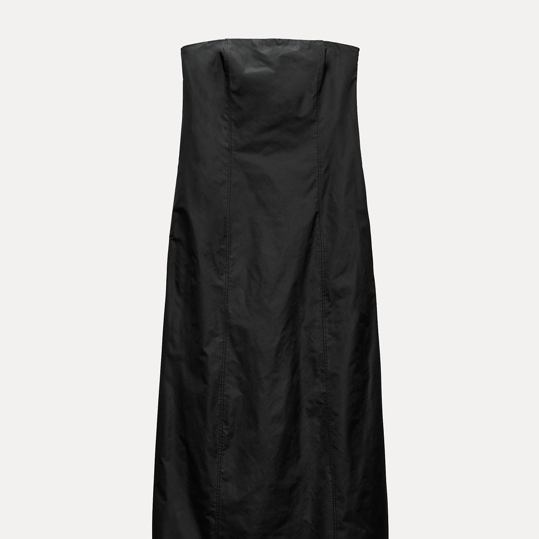 Moudda ZARA - Robe mi-longue en taffetas col bateau - Tunisie 1