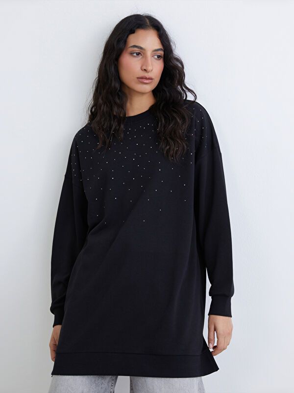 Moudda LC Waikiki - Tunique en jersey à manches longues pour Femmes - Tunisie 1