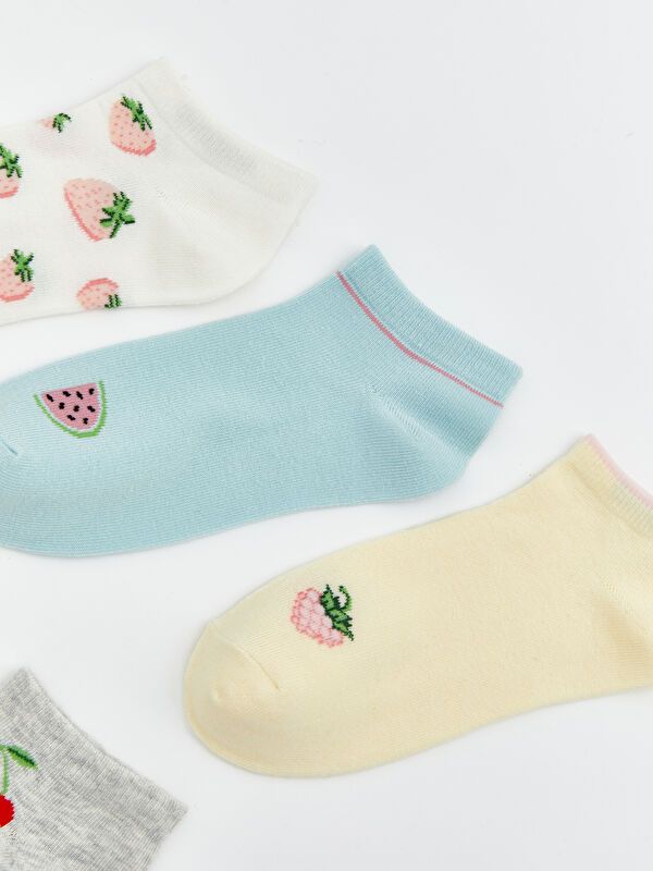 Moudda LC Waikiki - Chaussettes liner trainer (sport) pour Femme - Tunisie 2