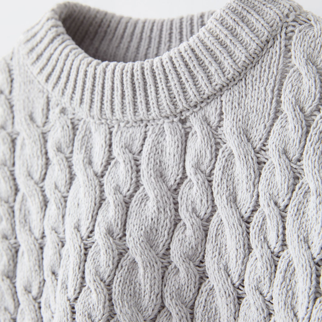 Moudda ZARA - Pull torsades chenille - Tunisie 3