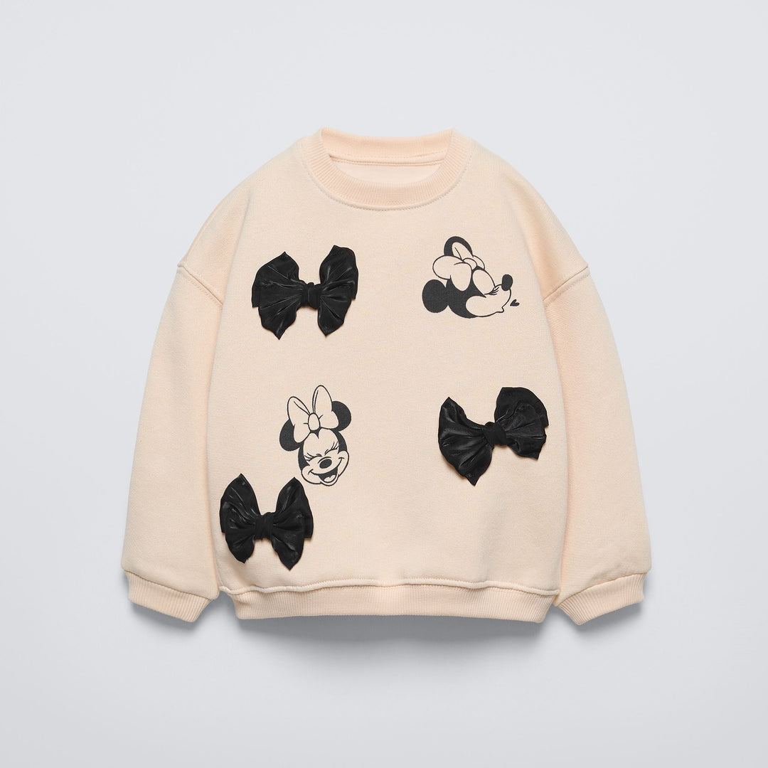 Moudda ZARA - Sweat Enfant - Minnie & Nœuds - Tunisie 1