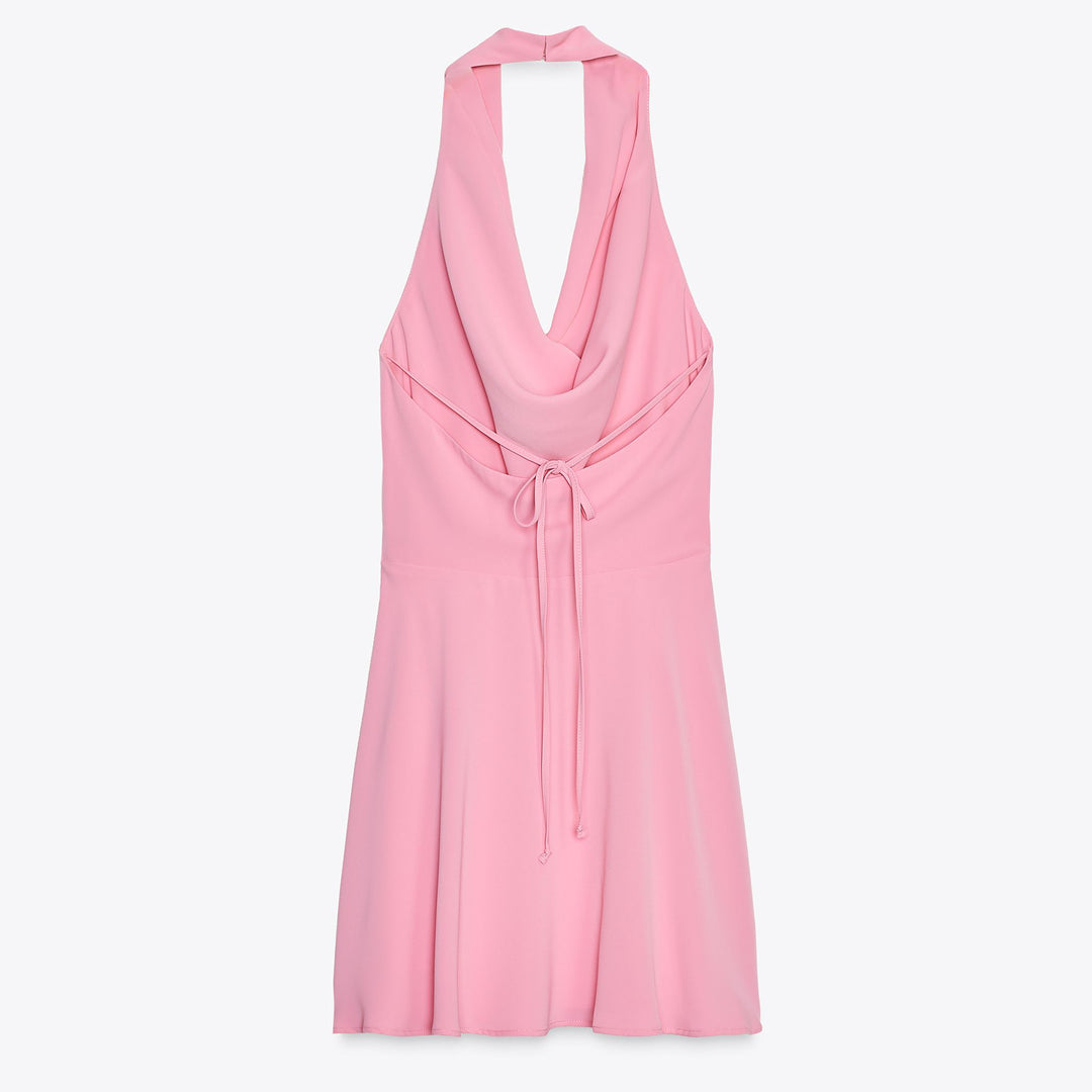 Moudda ZARA - Robe Mini - Encolure Cascade & Dos Dégagé - Tunisie 2