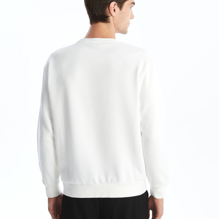 Moudda LC Waikiki - Sweatshirt en jersey Homme Ecru - Tunisie 4