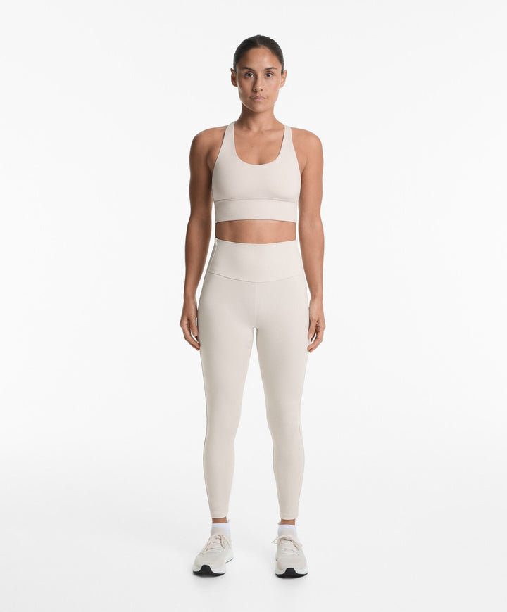 Moudda Oysho - Legging Long Comfortlux Taille Haute - Blocs Côtes Doublé - Tunisie 2