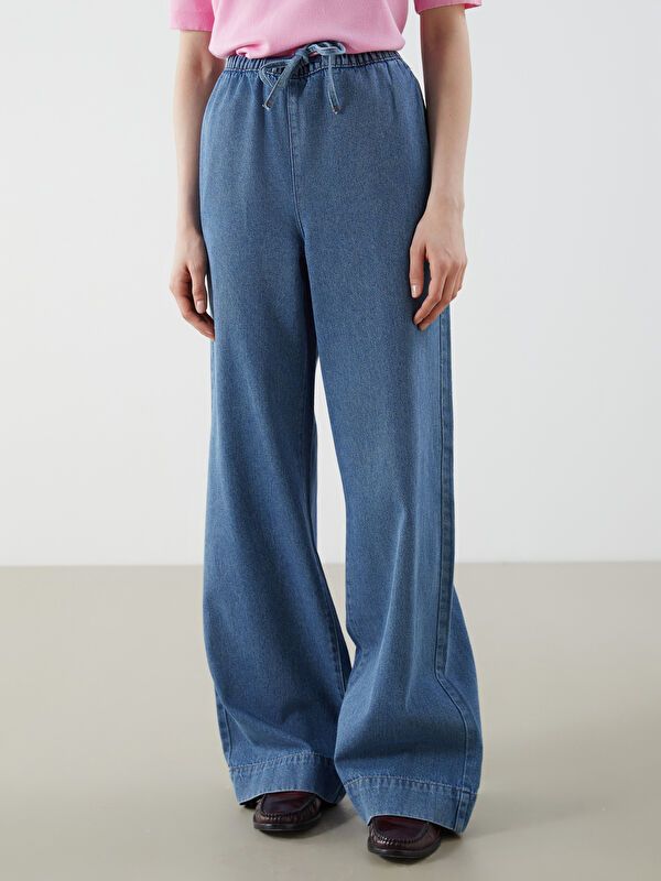 Moudda LC Waikiki - pantalon en jean tissé pour Femmes - Tunisie 2