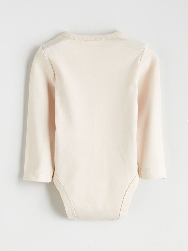 Moudda LC Waikiki - Body imprimé manches longues en jersey - tenue de sport couleur Bleu indigo clair pour garçons - Tunisie 5