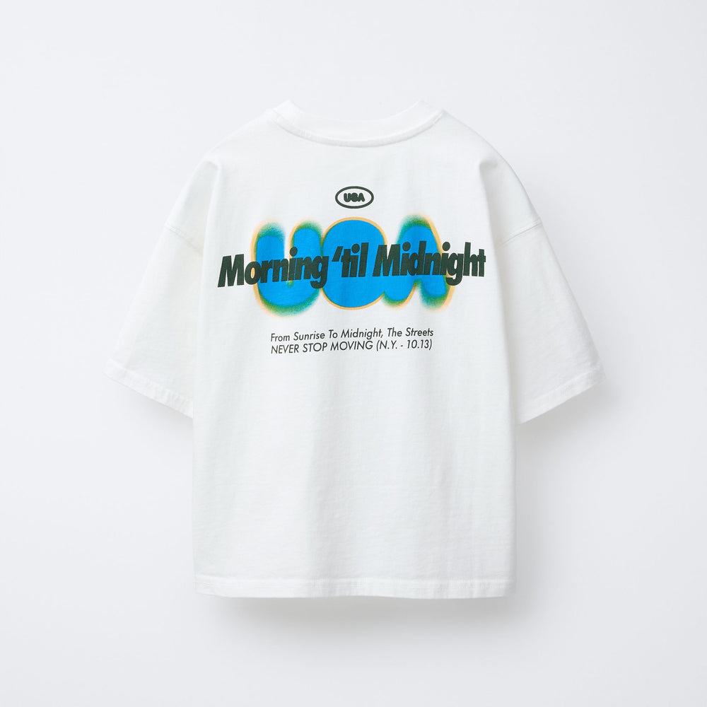 Moudda ZARA - T-Shirt Boxy Blanc - Molleton & Street - Tunisie 2