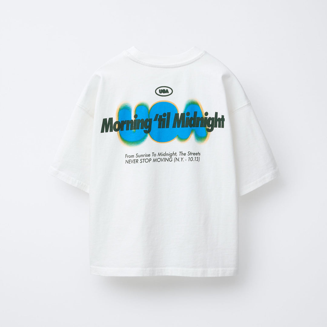 Moudda ZARA - T-Shirt Boxy Blanc - Molleton & Street - Tunisie 2