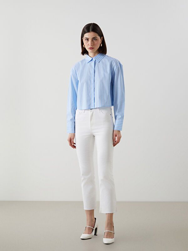 Moudda LC Waikiki - Chemise tissée à manches longues pour Femmes - Tunisie 2