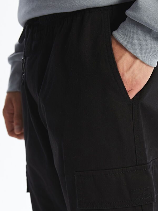 Moudda LC Waikiki - Pantalon cargo tissé Homme Noir - Tunisie 3