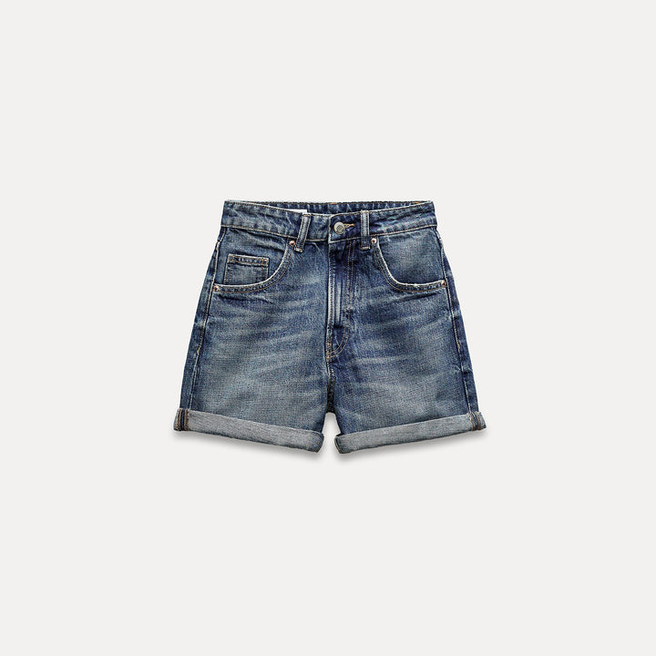 Moudda ZARA - Bermuda coupe mom, tissu rigide - Tunisie 2