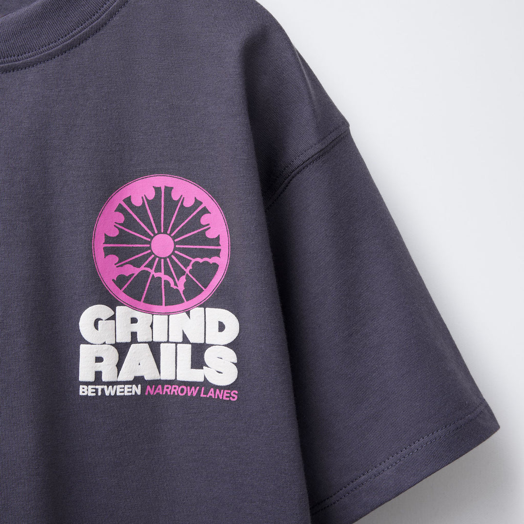 Moudda ZARA - T-Shirt - Imprimé Cercle Fuchsia - Tunisie 3