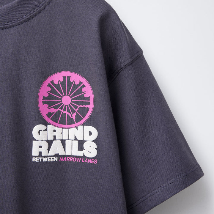 Moudda ZARA - T-Shirt - Imprimé Cercle Fuchsia - Tunisie 3