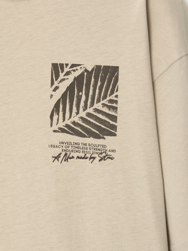 Moudda PULL & BEAR - T-Shirt Demi-Manches Black Label 02 Sable - Tunisie 2