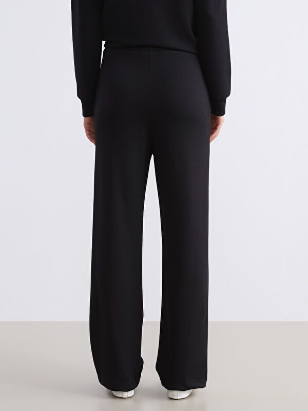 Moudda LC Waikiki - Pantalon en jersey couleur Noir pour femmes - Tunisie 4