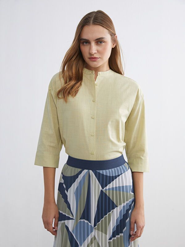 Moudda LC Waikiki - Chemise manches longues en tissu pour Femme - Tunisie 1
