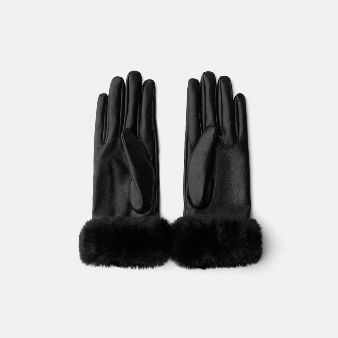 Moudda BERSHKA - Gants PU - Fausse Fourrure - Tunisie 1