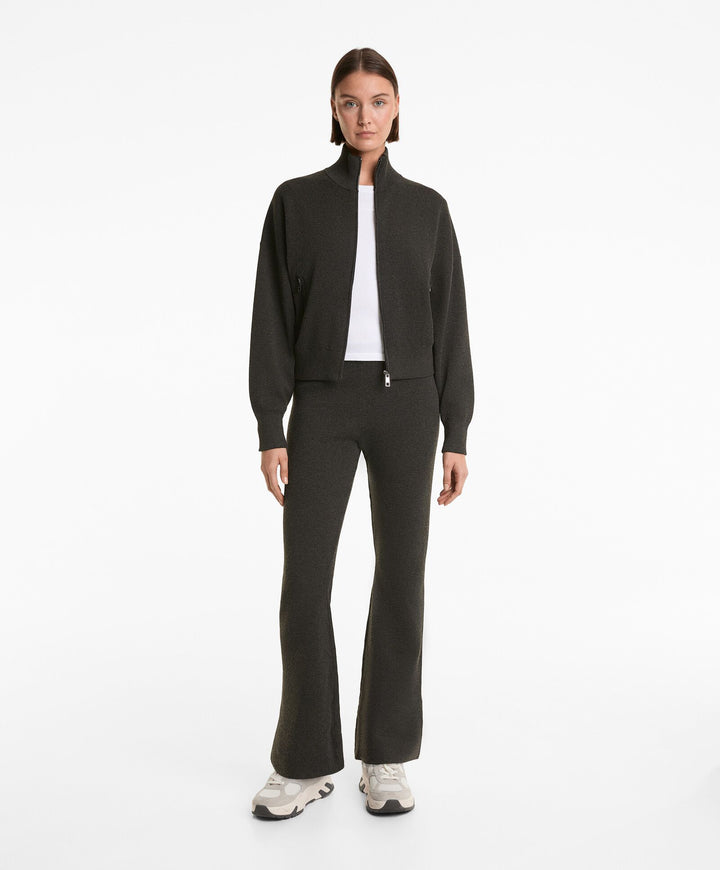 Moudda Oysho - Veste Manches Longues Longue - Zip Through Midi - Tunisie 2