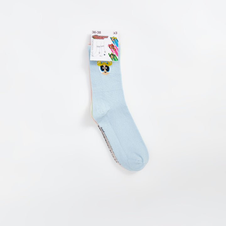 Moudda LC Waikiki - Chaussettes courtes Femme Bleu terne - Tunisie 3