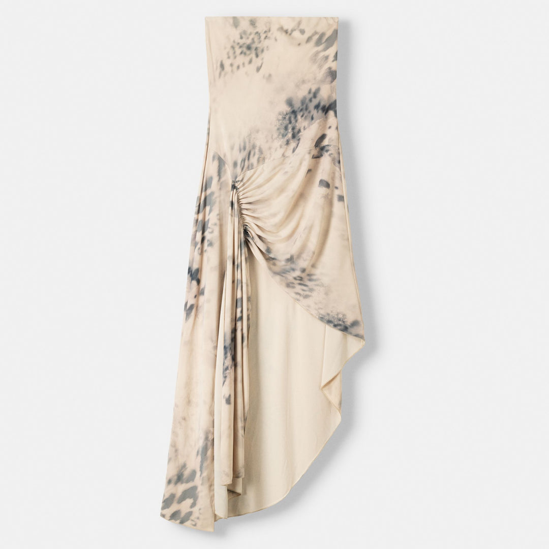 Moudda BERSHKA - Robe mi-longue bandeau imprimée asymétrique - Tunisie 1