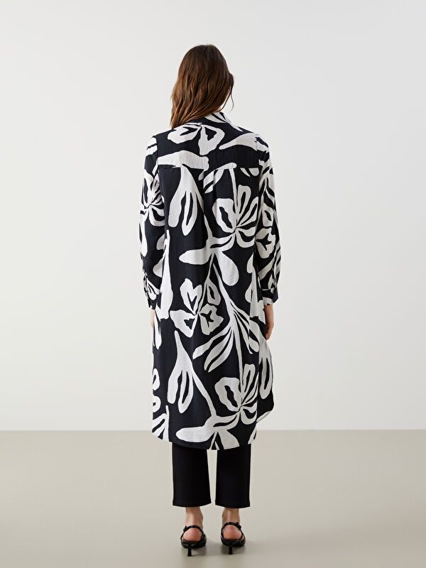 Moudda LC Waikiki - Tunique imprimée tissée cv à manches longues pour Femmes - Tunisie 4