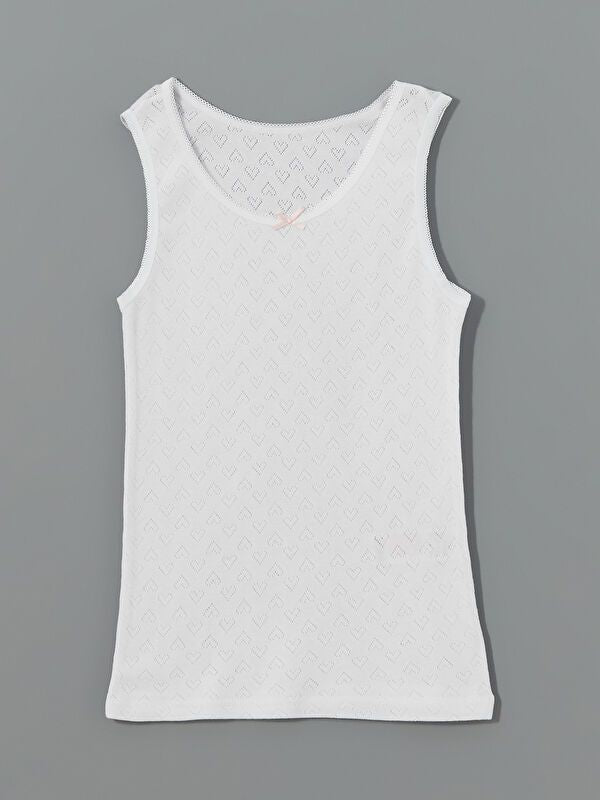 Moudda LC Waikiki - Débardeur en jersey Fille Buxe blanc - Tunisie 2