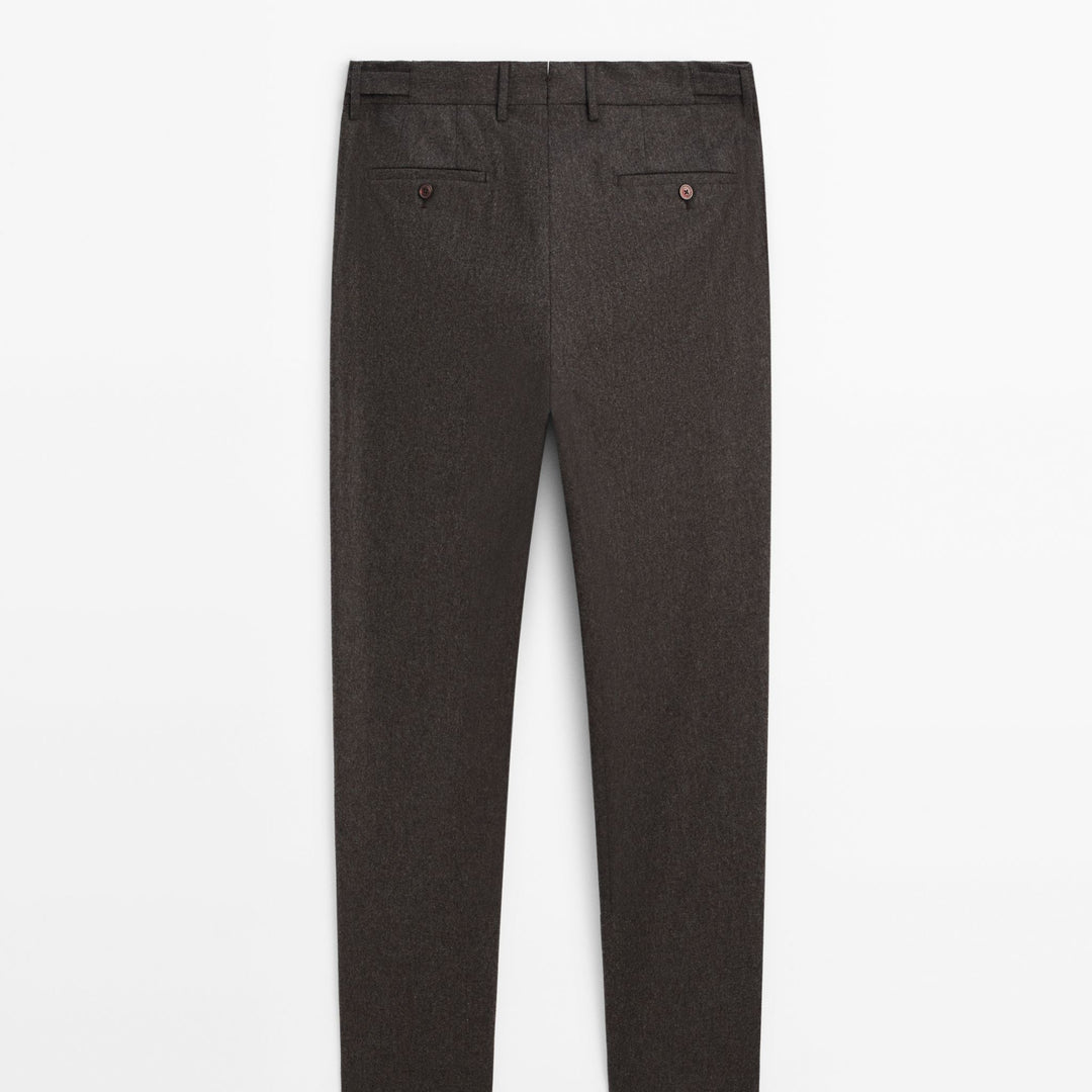 Moudda Massimo Dutti - Pantalon flanelle laine - Tunisie 5