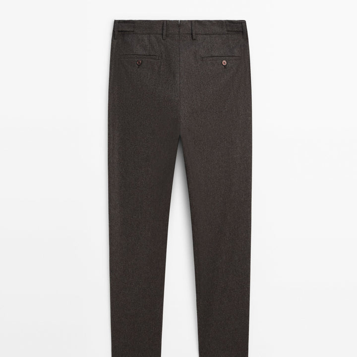 Moudda Massimo Dutti - Pantalon flanelle laine - Tunisie 5