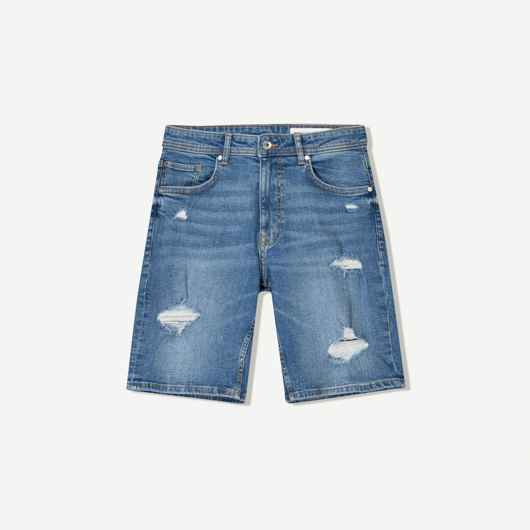 Moudda BERSHKA - Short Denim - Effet Déchiré & Confort - Tunisie 1
