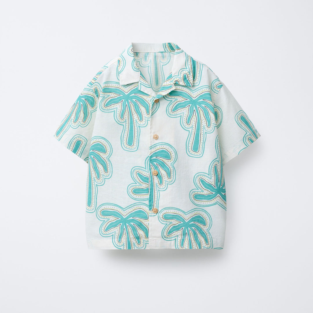 Moudda ZARA - Chemise Enfant - Big Olita & Palmiers (6T) - Tunisie 1