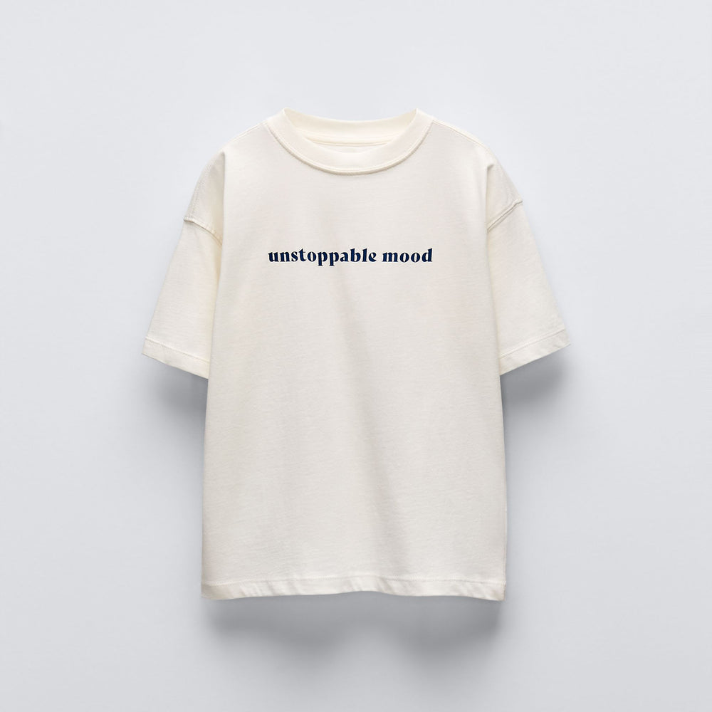 Moudda ZARA - T-shirt manches courtes texte édition été - Tunisie 2