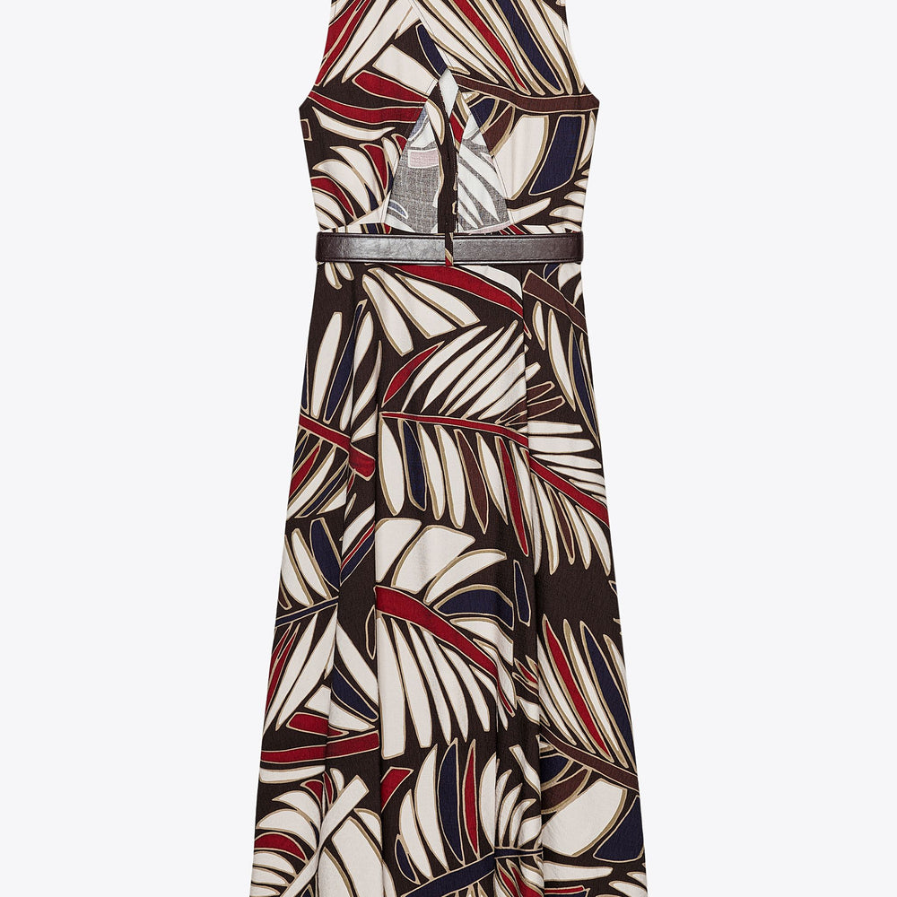 Moudda ZARA - Robe Midi Chemisier Imprimée - Ceinture - Tunisie 2