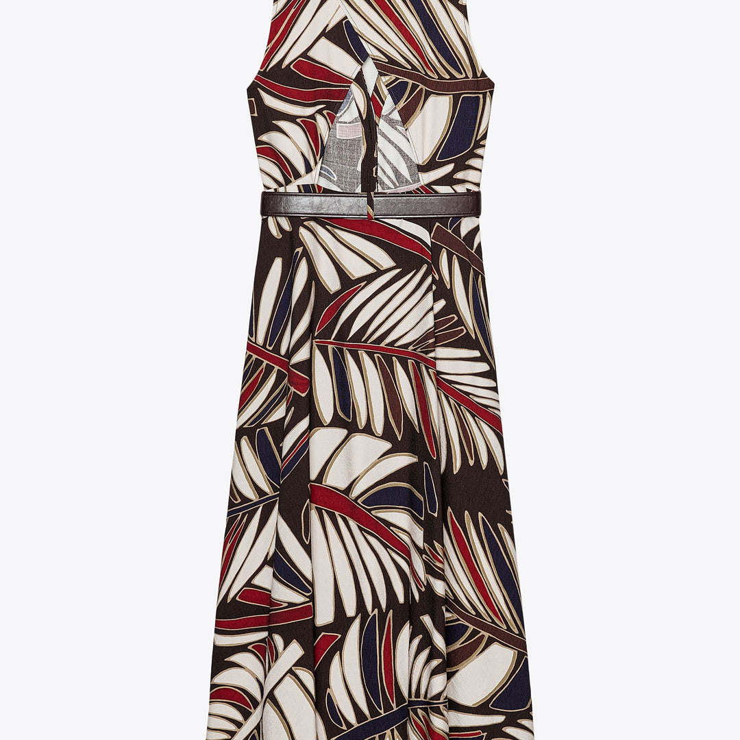 Moudda ZARA - Robe Midi Chemisier Imprimée - Ceinture - Tunisie 2