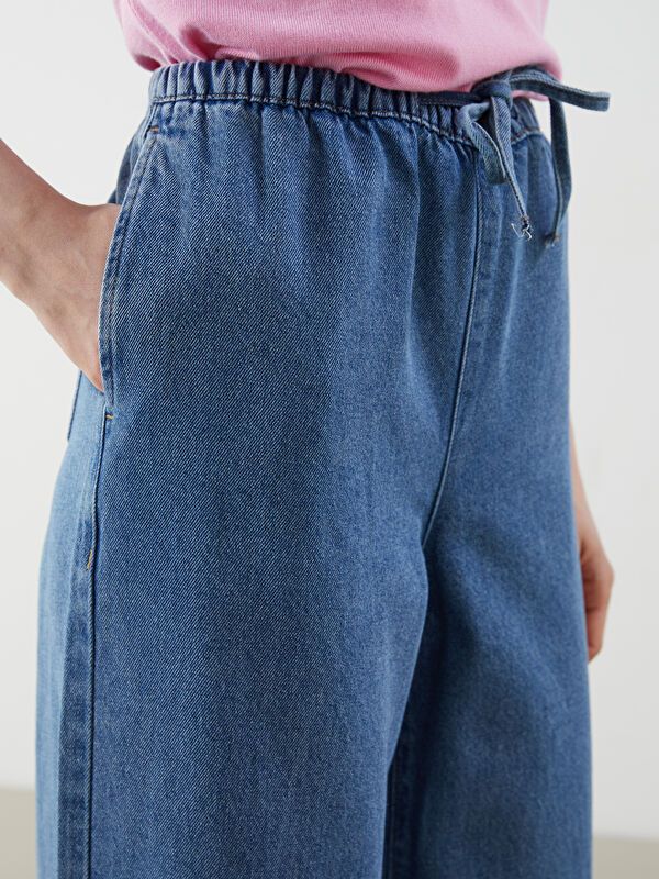 Moudda LC Waikiki - pantalon en jean tissé pour Femmes - Tunisie 3