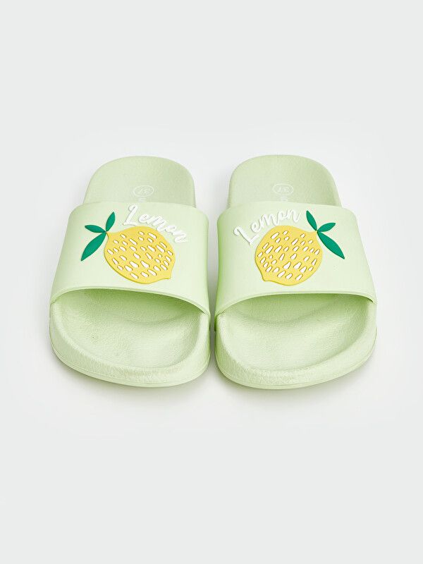 Moudda LC Waikiki - Pantoufles pour Femme couleur Vert clair - Tunisie 3