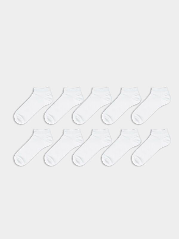 Moudda LC Waikiki - Chaussettes pour sneakers Homme Blanc - Tunisie 1