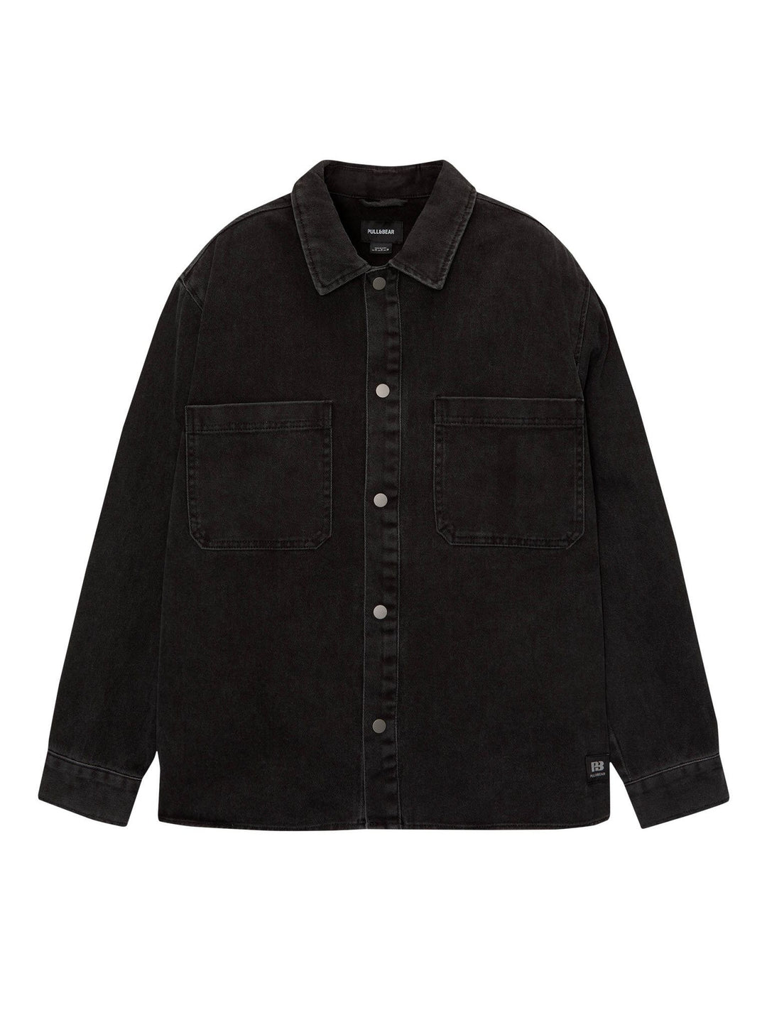 Moudda PULL & BEAR - Surchemise Basique Twill Lavage Acide - Tunisie 4