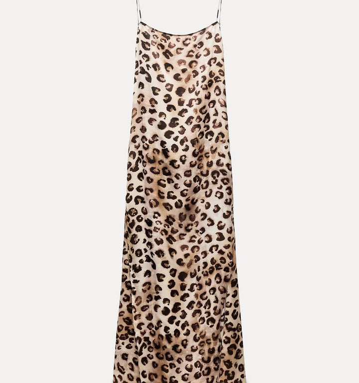 Moudda ZARA - Robe de soie imprimée animalier - Tunisie 2