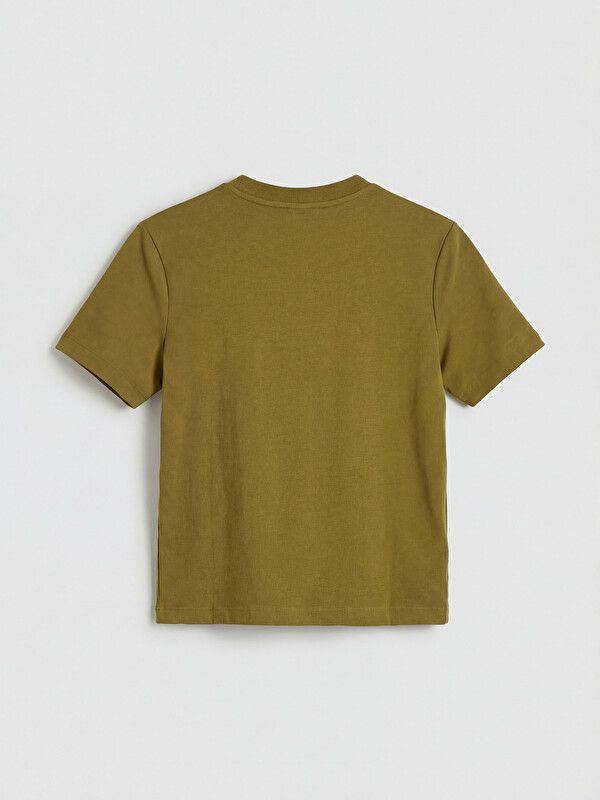 Moudda LC Waikiki - Pack jersey à maches courtes pour Femme couleur Vert olive foncé - Tunisie 2