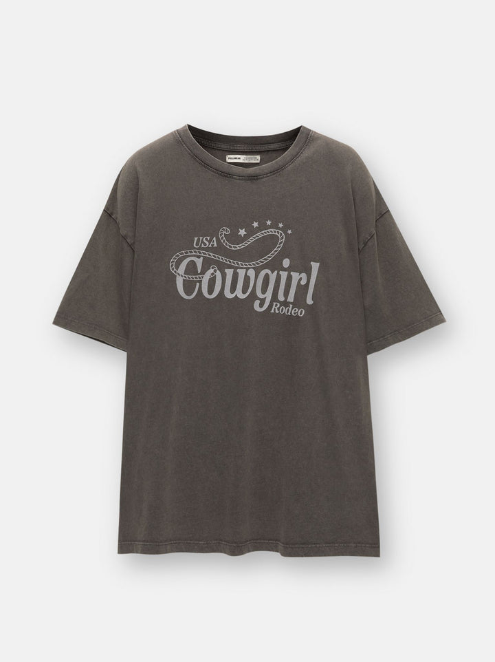 Moudda PULL & BEAR - Body Graphique Rodeo - Tunisie 1