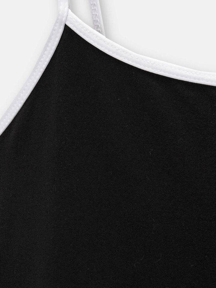 Moudda PULL & BEAR - Robe Midi Bretelles Vif Contraste - Tunisie 7