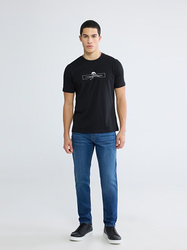 Moudda LC Waikiki - T-shirt imprimé manches courtes en jersey - Tunisie 2