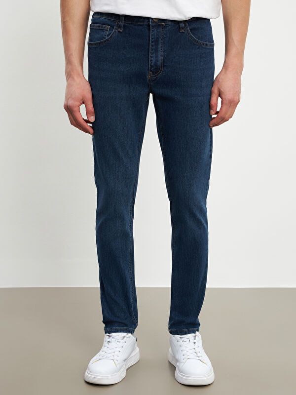 Moudda LC Waikiki - Pantalon jean tissé basique Homme Rodéo noir - Tunisie 2