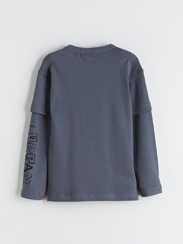 Moudda LC Waikiki - T-shirt en jersey à manches longues pour Garçons - Tunisie 3